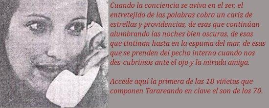 Tarareando en clave el son de los 70