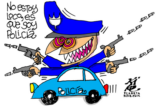 Policía de Puerto Rico, el Informe en caricaturas