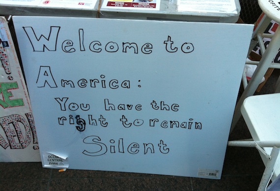 the right to remain silent