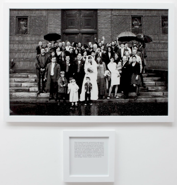 Sophie Calle, La falsa boda (serie Relatos autobiográficos), 1988-1992.