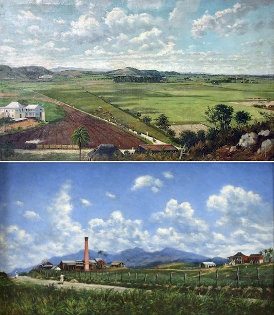 –(Atribuido a) Francisco Oller, Hacienda Buena Vista (s.f.); –Francisco Oller, Hacienda Aurora (ca. 1898-1899).