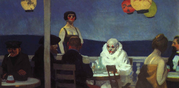 Soir Bleu, Edward Hopper