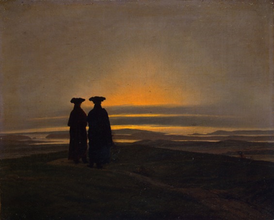 GJ-10005;0; Friedrich, Caspar David. Sunset (Brothers).