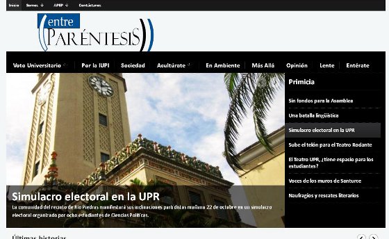 Estudiantes de UPR ganan primer premio en periodismo digital en Iberoamérica