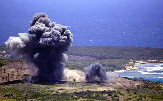 Bombardeo en Vieques