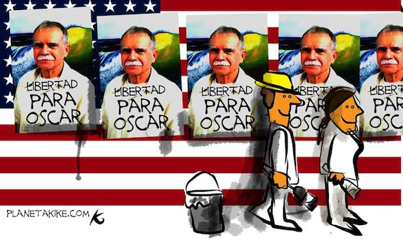 Diez alcaldes y un centenar de personalidades irán presos por la excarcelación de Oscar López Rivera   