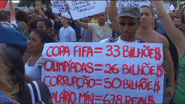 protesta en brasil