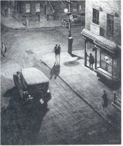 Relics. Martin Lewis, 1928