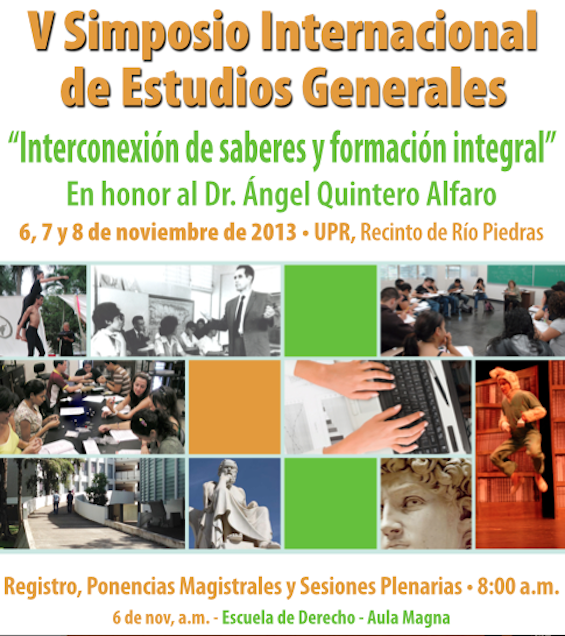 Quinto Simposio Internacional de Estudios Generales