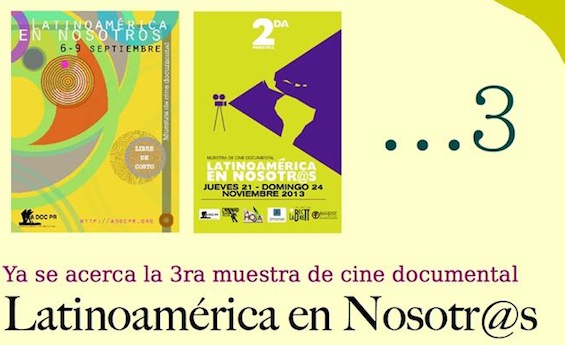 Convocatoria para la 3ra muestra de cine documental Latinoamérica en Nosotr@s