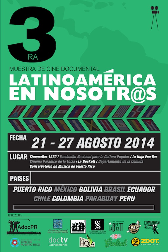 3ra Muestra de Cine Documental Latinoamérica en Nosotr@s