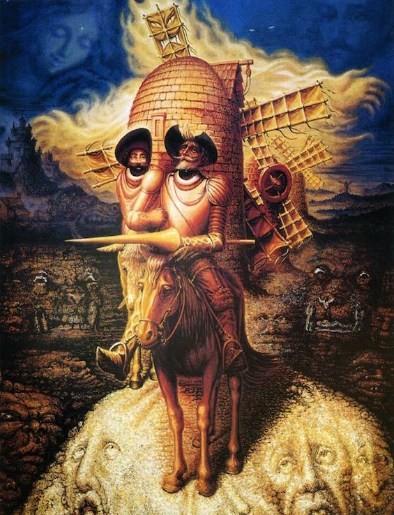 Visiones del Quijote de Octavio Ocampo