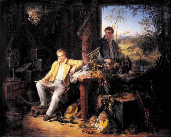 Alexander von Humboldt y Aimé Bonpland en la Amazonía