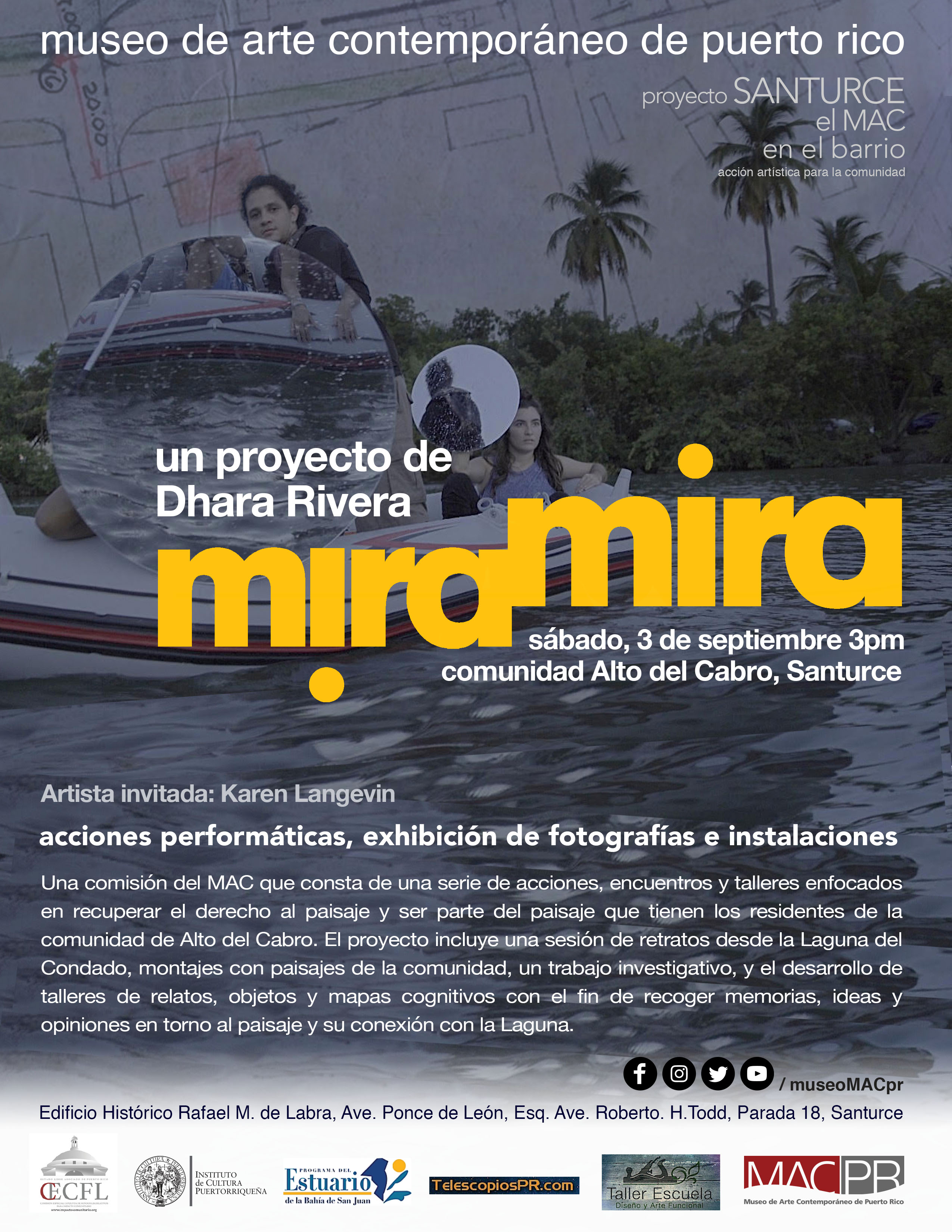 MAC-Proyecto-Santurce-flyer-dhara-rivera-Mira-Mira