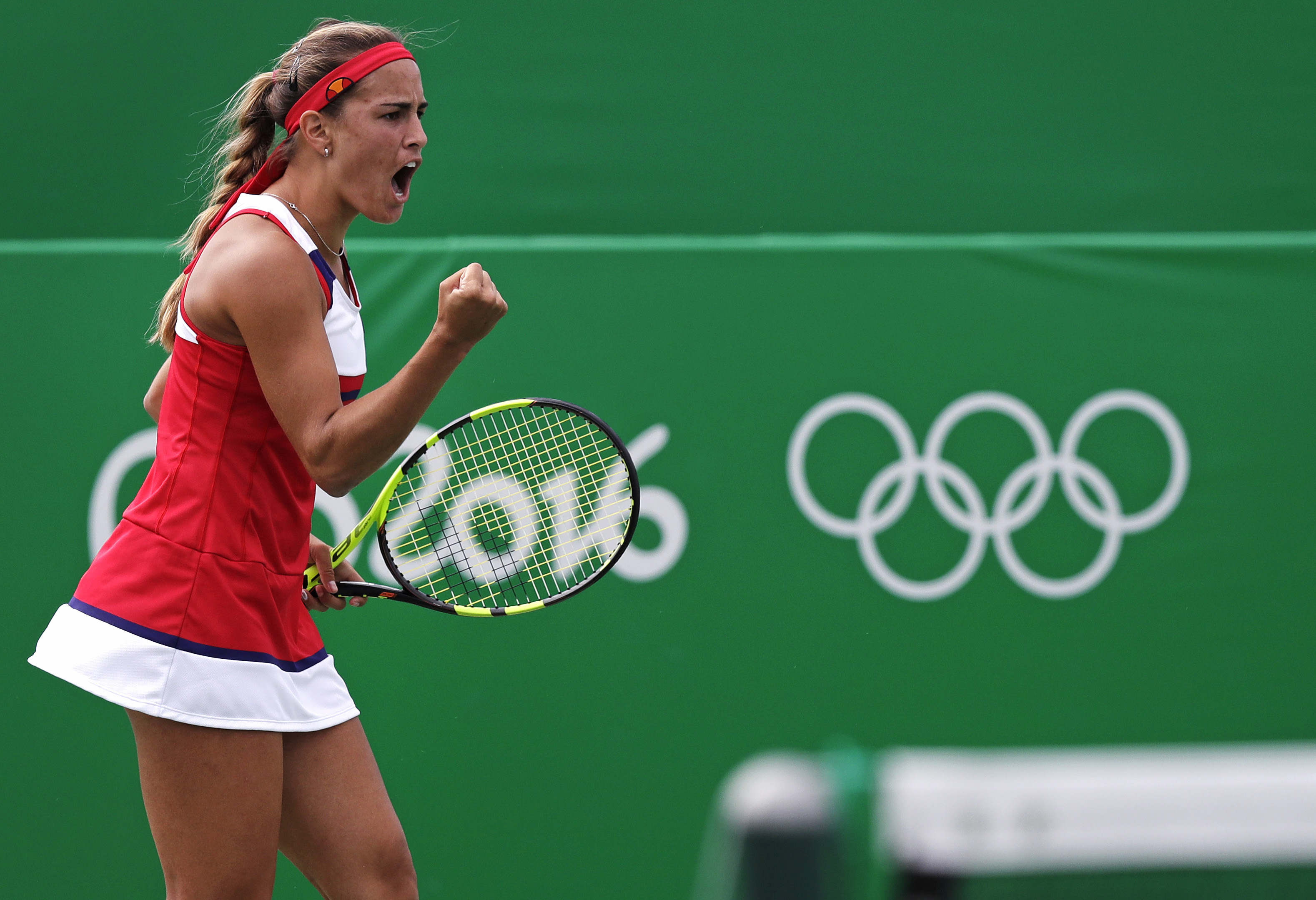 Monica Puig, Olimpiadas Rio 2016(AP Photo/Charles Krupa)