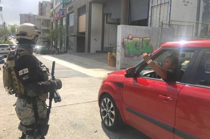 Enmascarados y con armas largas: empresas militares de seguridad en San Juan