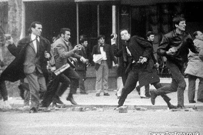 MAYO FRANCÉS 1968:  del paro universitario a la huelga nacional (visuales)
