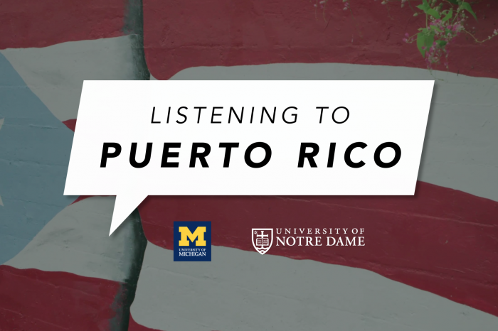 "Listening to Puerto Rico:" curso en línea para concientizar al mundo sobre la isla