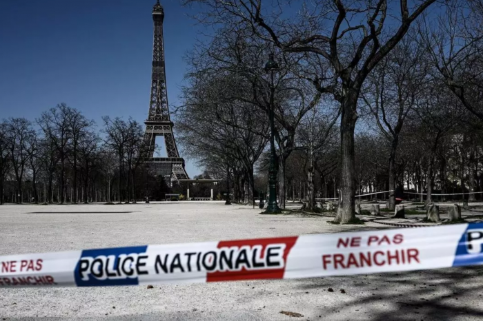 Una pandemia, calles desiertas y aire respirable en París