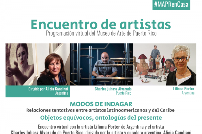 MAPR presenta nuevo ciclo de conversaciones virtuales con artistas