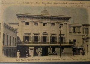 Tarjeta postal del Palacio de Santa Catalina