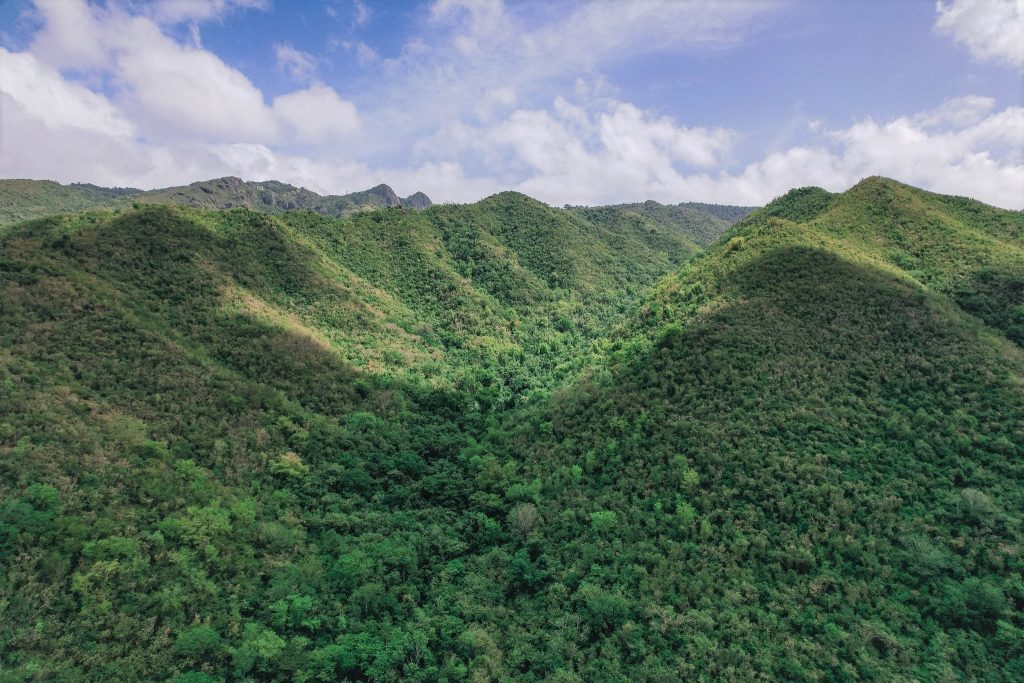 Vista aérea Cerro Planadas